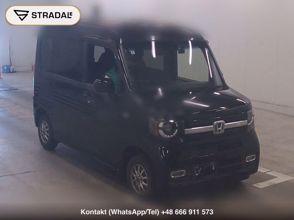 HONDA N-VAN PLUS STYLE FUN・TURBO HONDA SENSING 2019, aukcja z Japonii, zdjęcie 1