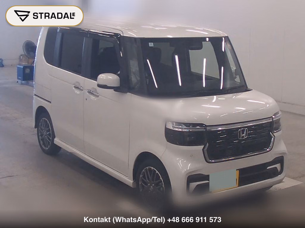 HONDA N-BOX CUSTOM 4WD TURBO 2024, aukcja z Japonii, zdjęcie 1