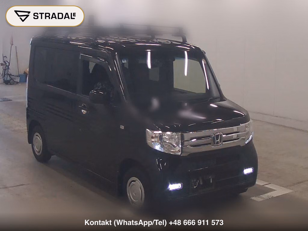 HONDA N-VAN PLUS STYLE COOL・HONDA SENSING 2019, aukcja z Japonii, zdjęcie 1