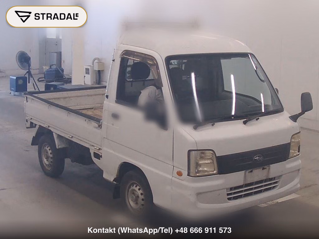 SUBARU SAMBAR TRUCK 4WD 2007, aukcja z Japonii, zdjęcie 1