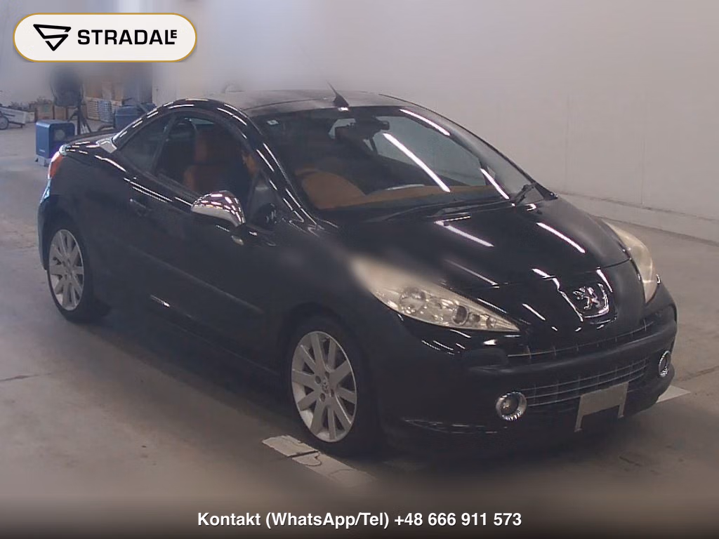 PEUGEOT 207 OP CC 2008, aukcja z Japonii, zdjęcie 1