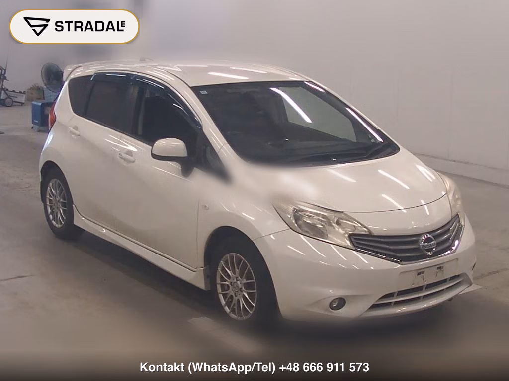 NISSAN NOTE X DIG-S 2012, aukcja z Japonii, zdjęcie 1