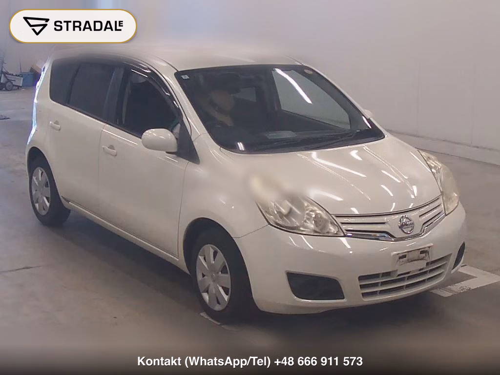 NISSAN NOTE 15X SV + PLASMA 2012, aukcja z Japonii, zdjęcie 1