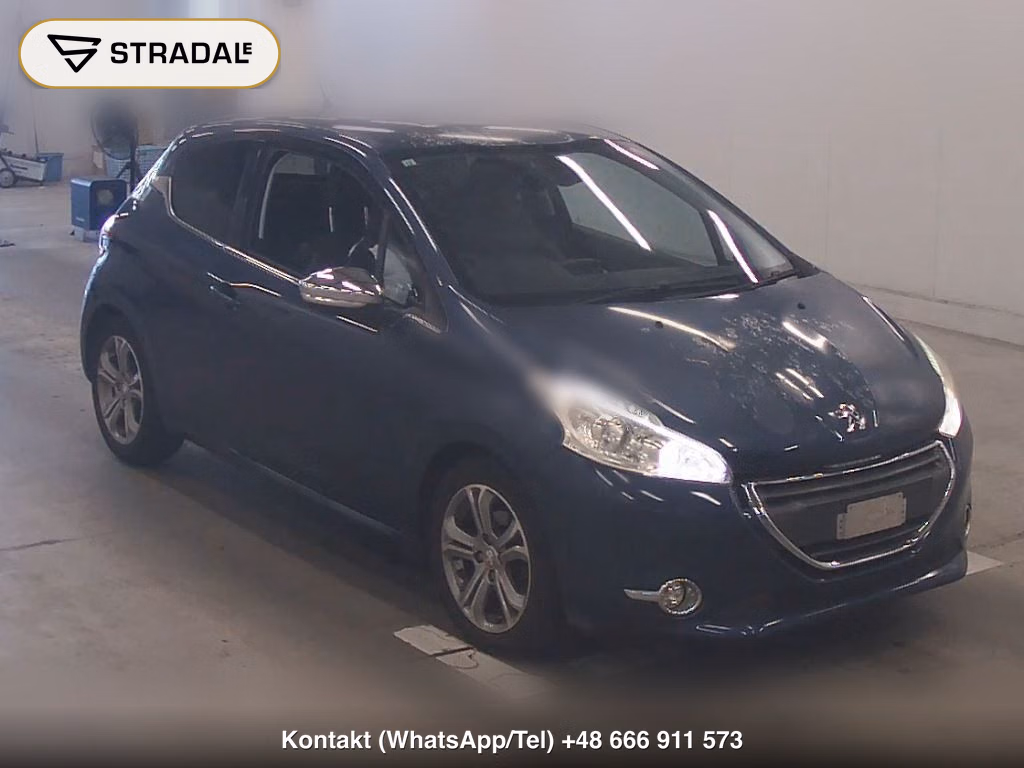 PEUGEOT 208 3D ALLURE 2013, aukcja z Japonii, zdjęcie 1