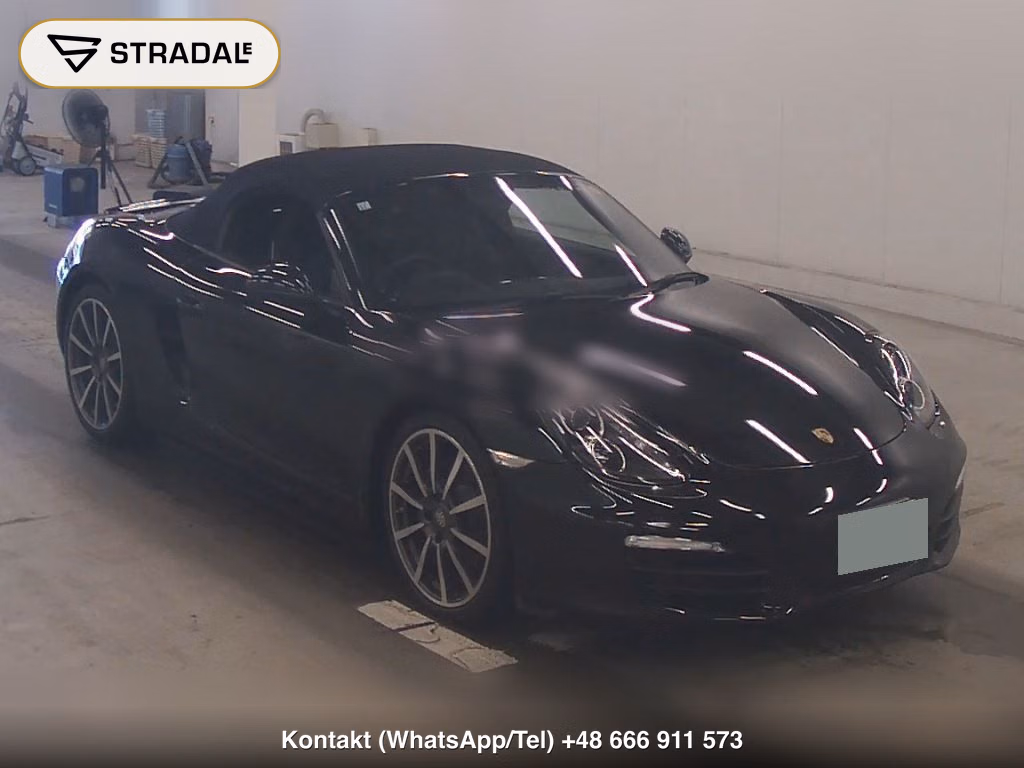 PORSCHE BOXSTER BOXSTER BLACK EDITION 2016, aukcja z Japonii, zdjęcie 1