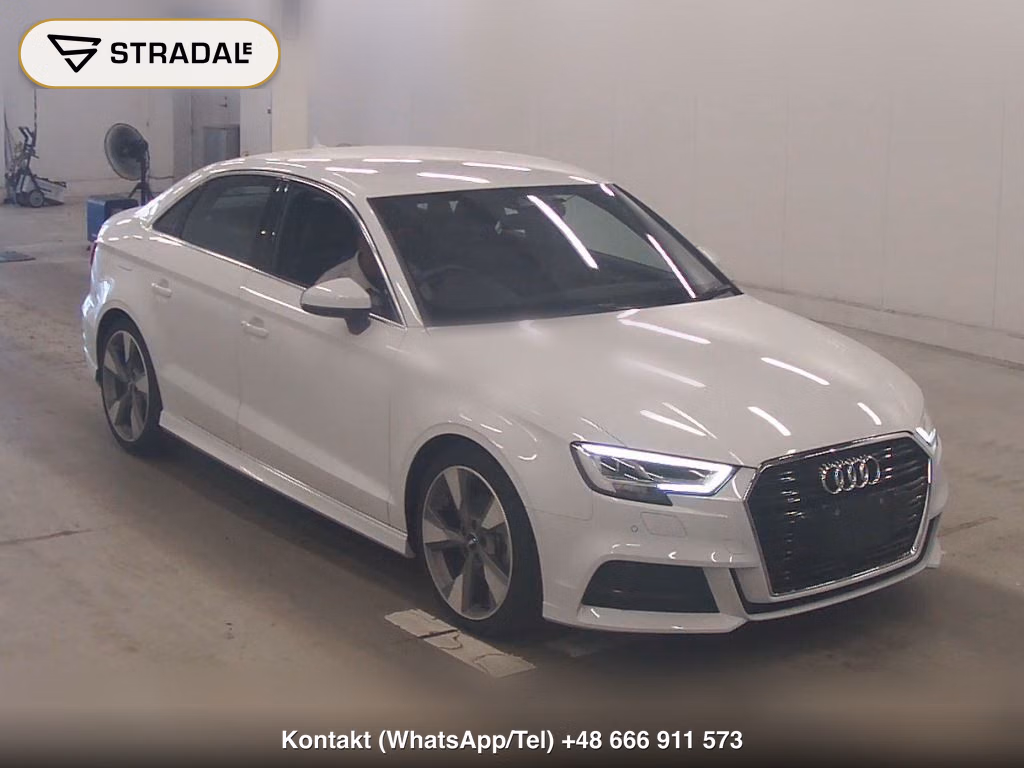 AUDI A3 SEDAN 1.4TFSI SPORT S LINE PACKAGE 2018, aukcja z Japonii, zdjęcie 1