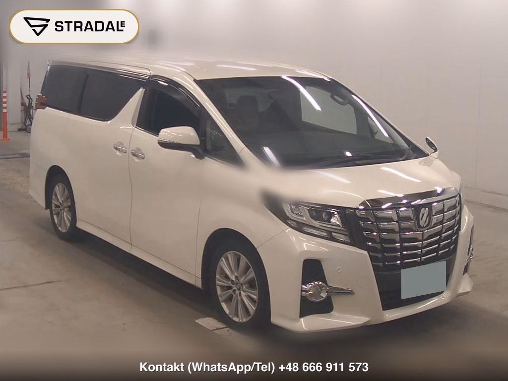 TOYOTA ALPHARD 2.5S A PACKAGE 2016, aukcja z Japonii, zdjęcie 1