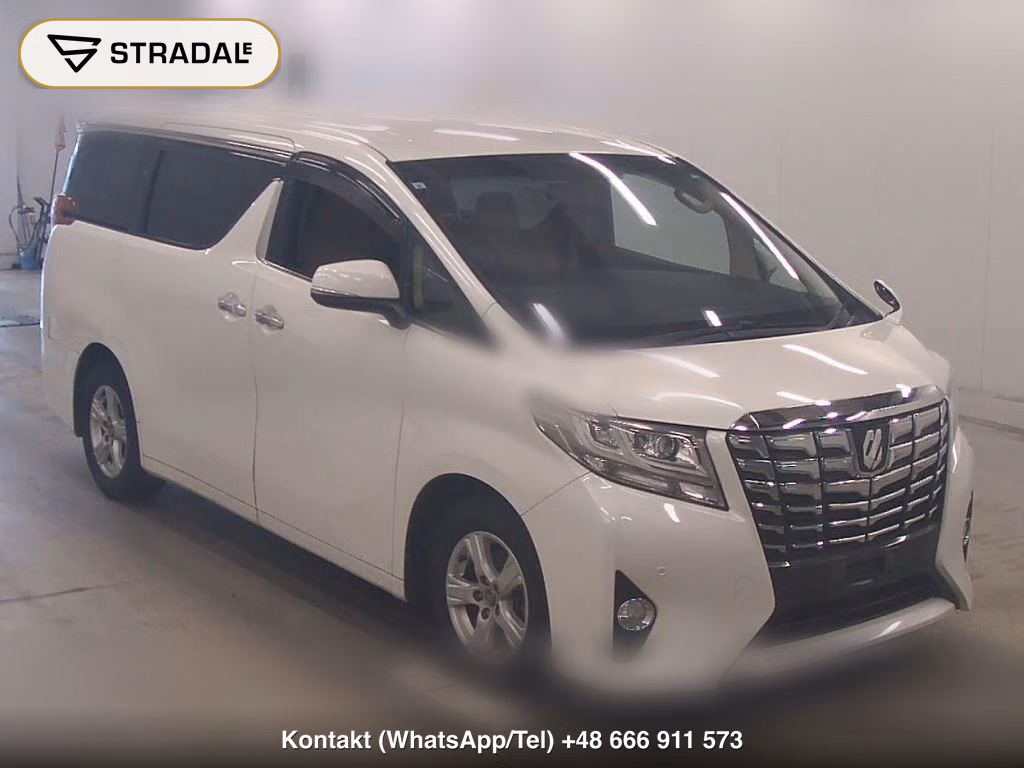TOYOTA ALPHARD 2.5X 2017, aukcja z Japonii, zdjęcie 1