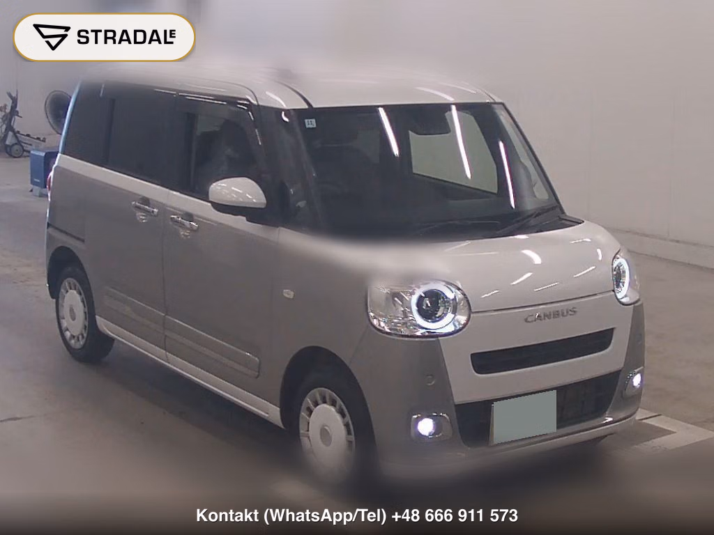 DAIHATSU MOVE CANBUS 4WD STRIPES G 2022, aukcja z Japonii, zdjęcie 1