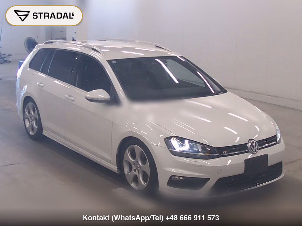 VOLKSWAGEN GOLF VARIANT R-LINE BLUEMOTION TECHNOLOGY 2015, aukcja z Japonii, zdjęcie 1