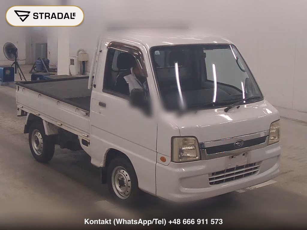 SUBARU SAMBAR TRUCK 4WD 2008, aukcja z Japonii, zdjęcie 1