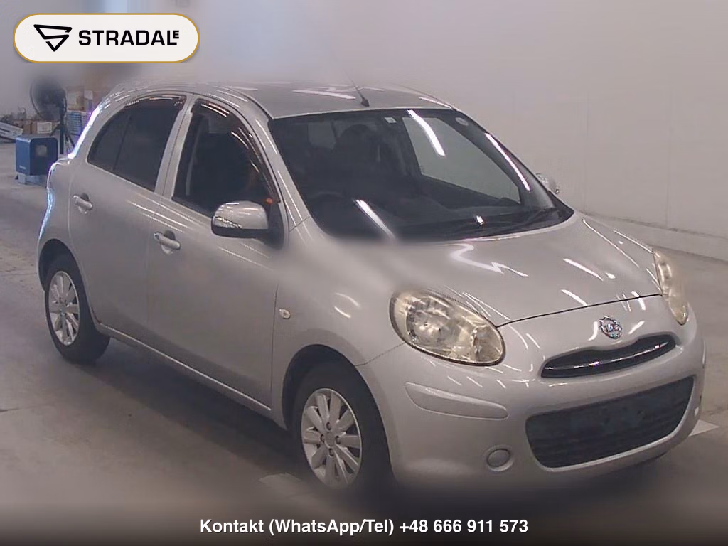 NISSAN MARCH 5D 2011, aukcja z Japonii, zdjęcie 1
