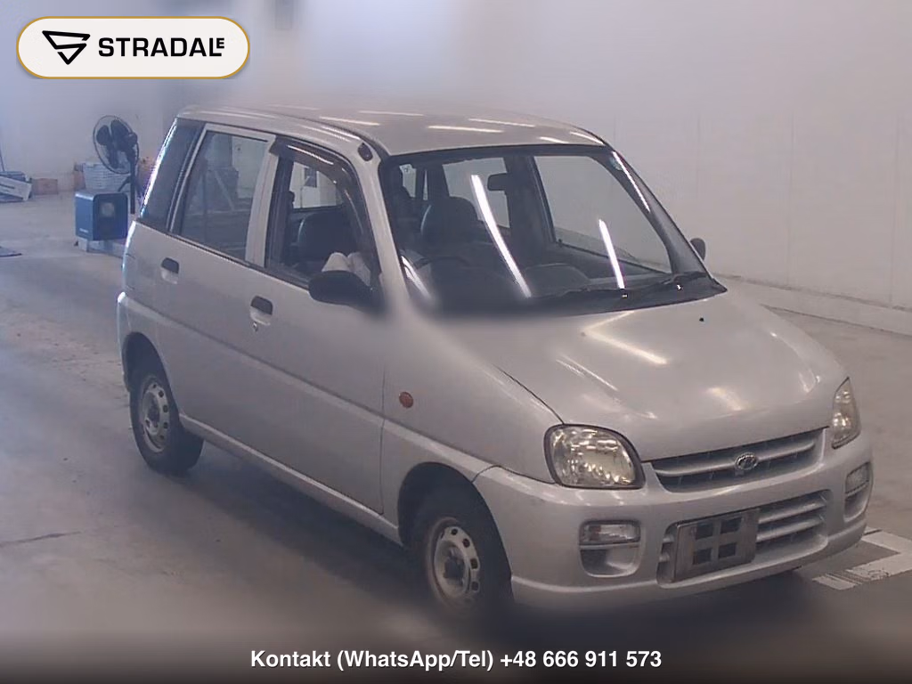SUBARU PLEO 5D 2000, aukcja z Japonii, zdjęcie 1