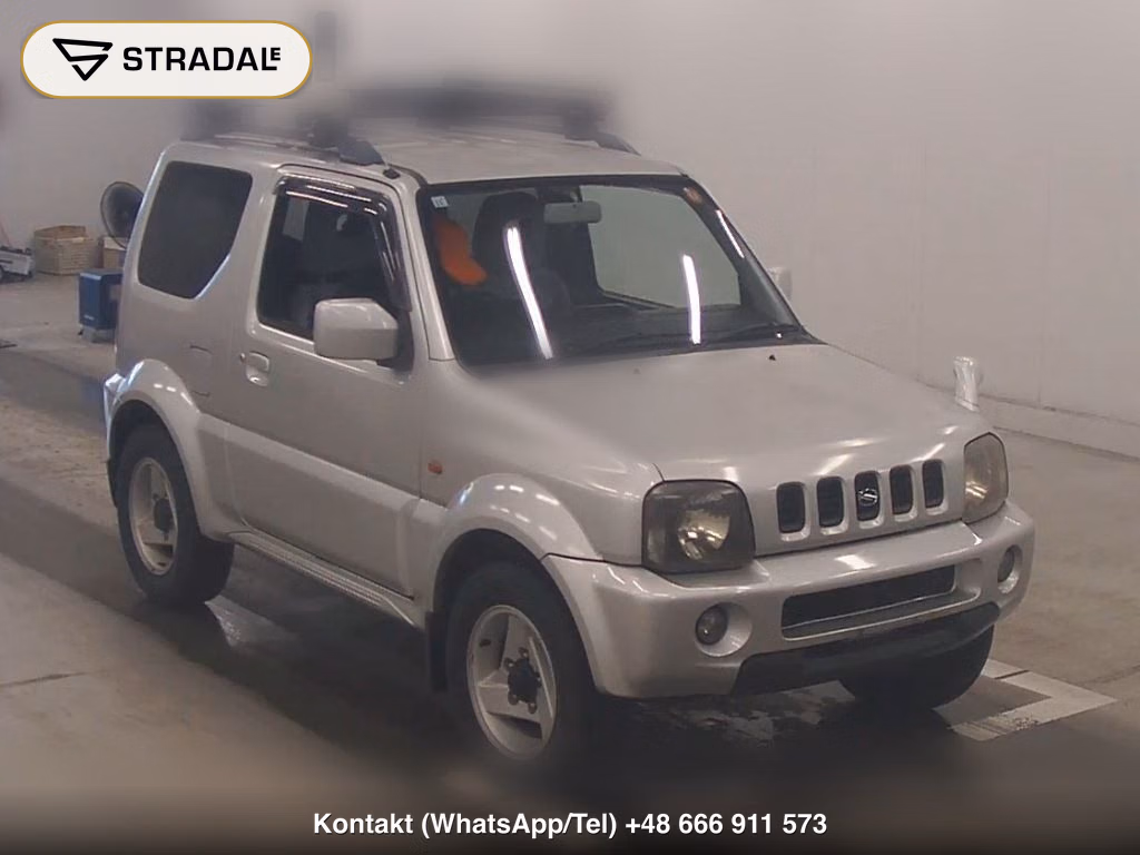 SUZUKI JIMNY SIERRA 4WD BASE GRADE 2003, aukcja z Japonii, zdjęcie 1
