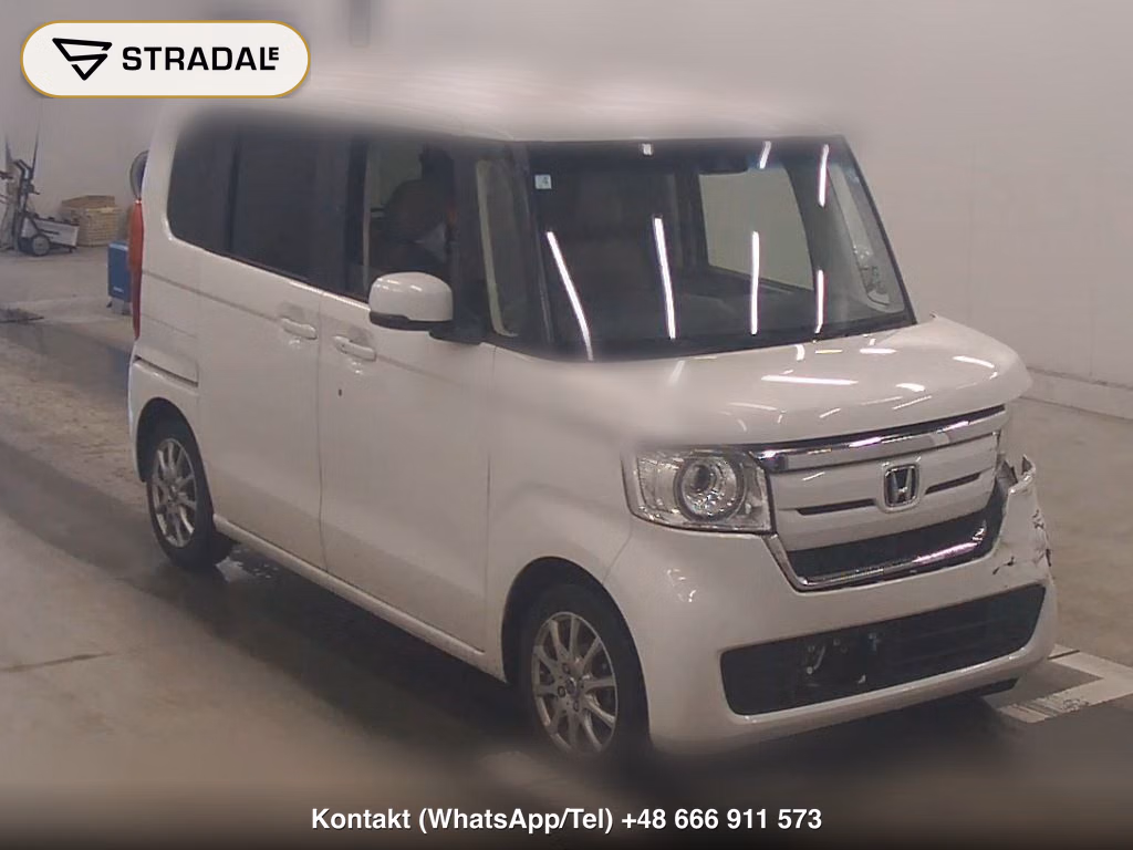 HONDA N-BOX G・SLOPE HONDA SENSING 2019, aukcja z Japonii, zdjęcie 1