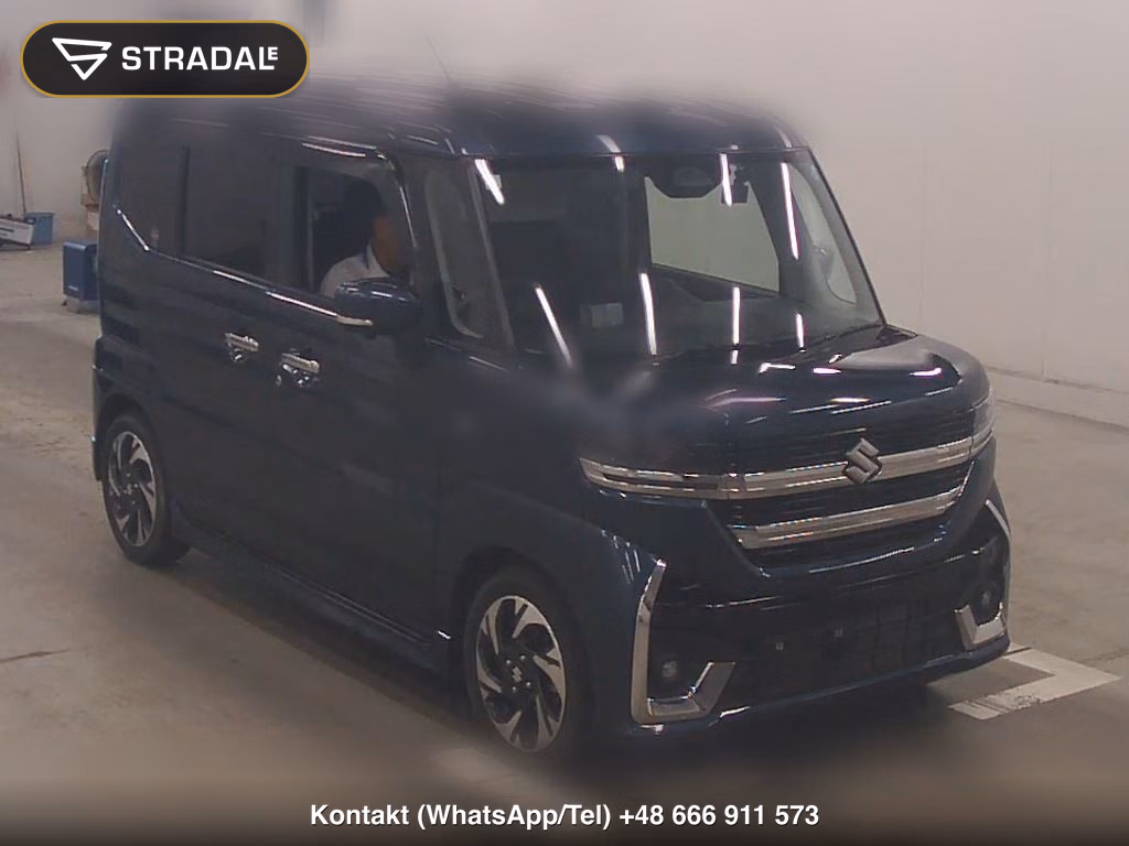 SUZUKI SPACIA CUSTOM 4WD HYBRID XS TURBO 2024, aukcja z Japonii, zdjęcie 1