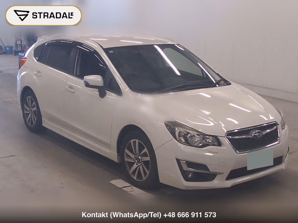 SUBARU IMPREZA SPORT 4WD 1.6I-S EYESIGHT 2016, aukcja z Japonii, zdjęcie 1