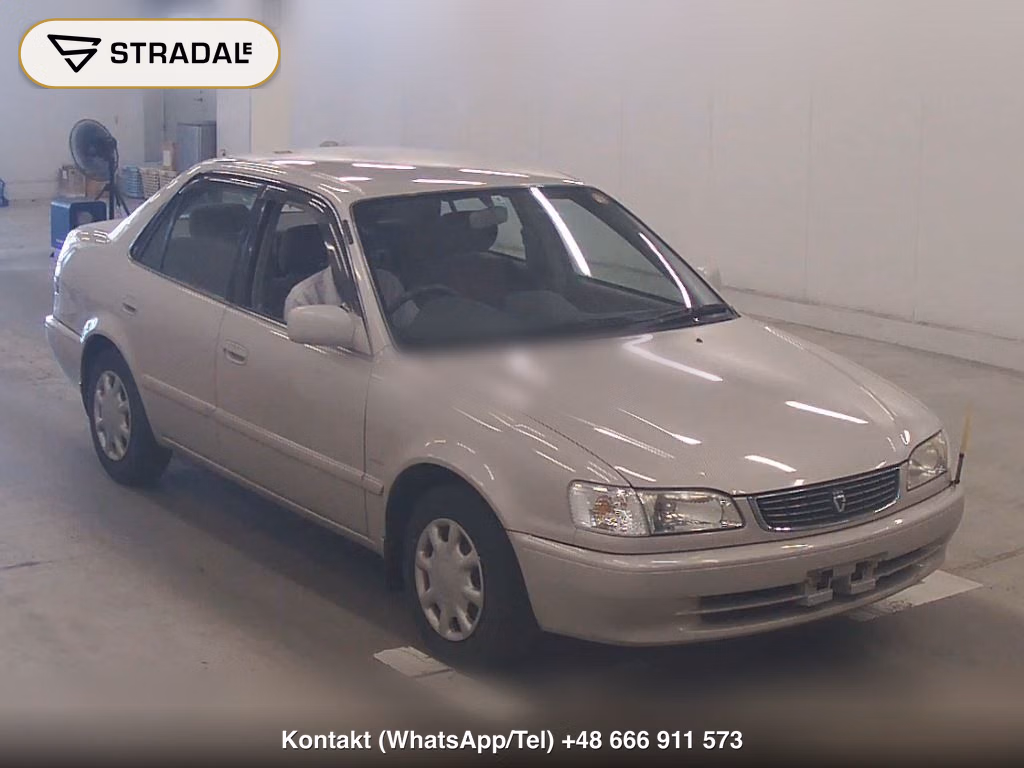 TOYOTA COROLLA 4D 1997, aukcja z Japonii, zdjęcie 1
