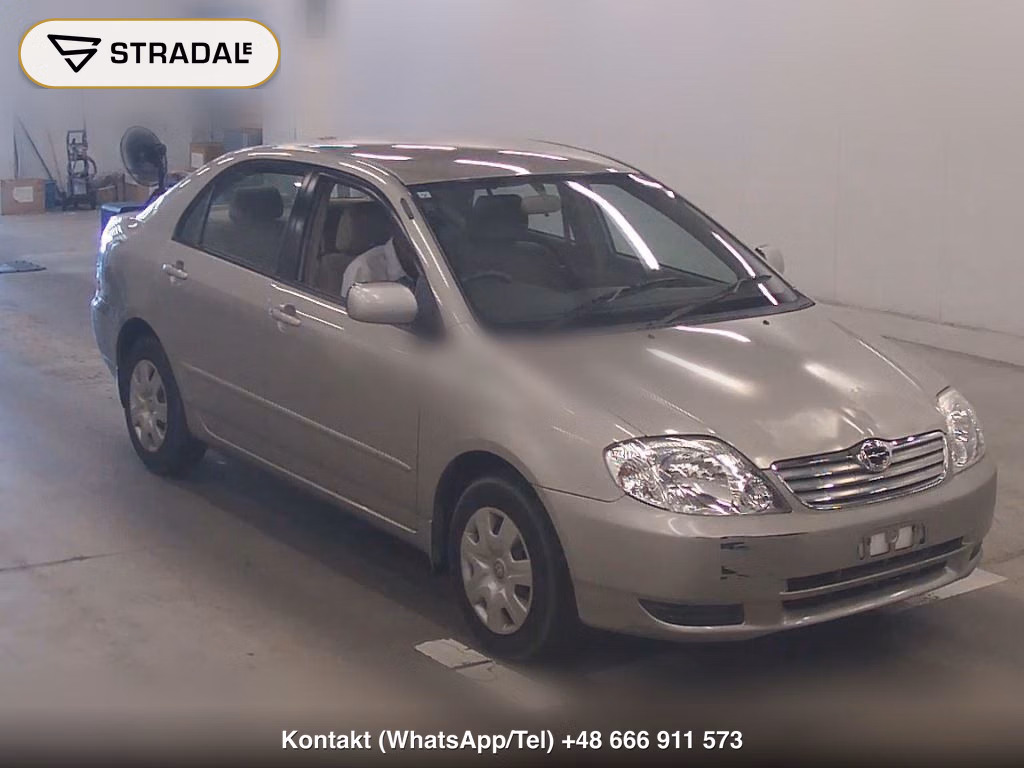 TOYOTA COROLLA 4D X 2003, aukcja z Japonii, zdjęcie 1
