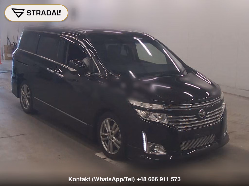 NISSAN ELGRAND 5D 250 HIGHWAY STAR 2012, aukcja z Japonii, zdjęcie 1