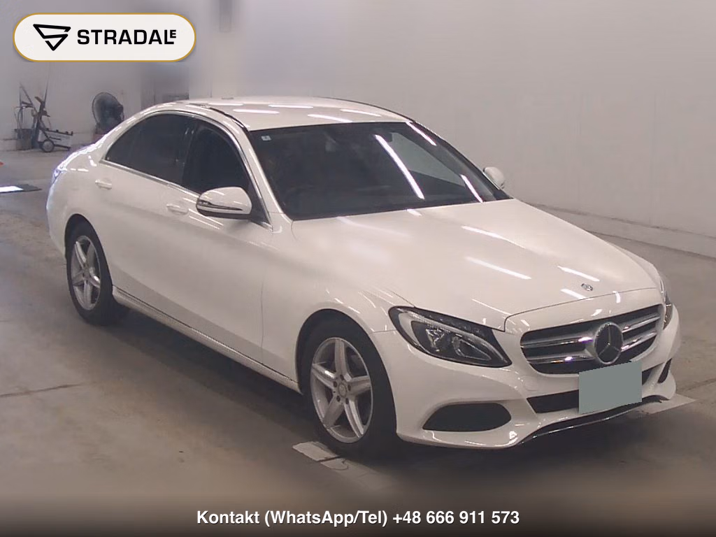 MERCEDES BENZ C-CLASS 4D C180 AVANTGARDE 2016, aukcja z Japonii, zdjęcie 1