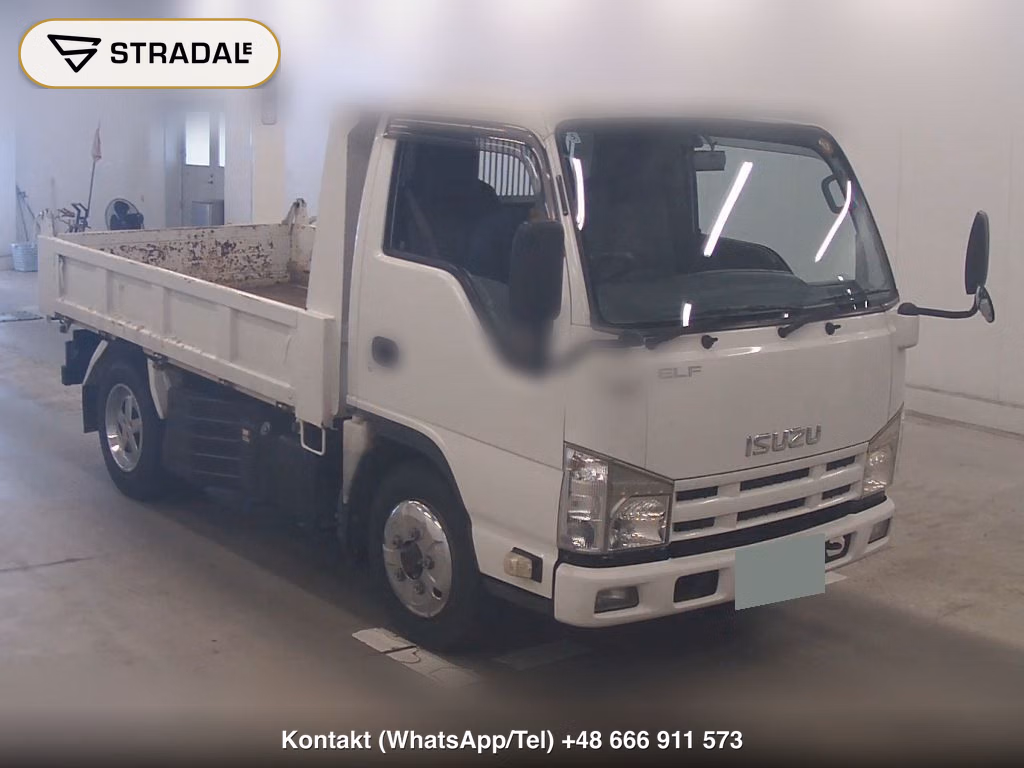ISUZU ELF TRUCK 2D 4WD DUMP LOW DECK 2014, aukcja z Japonii, zdjęcie 1