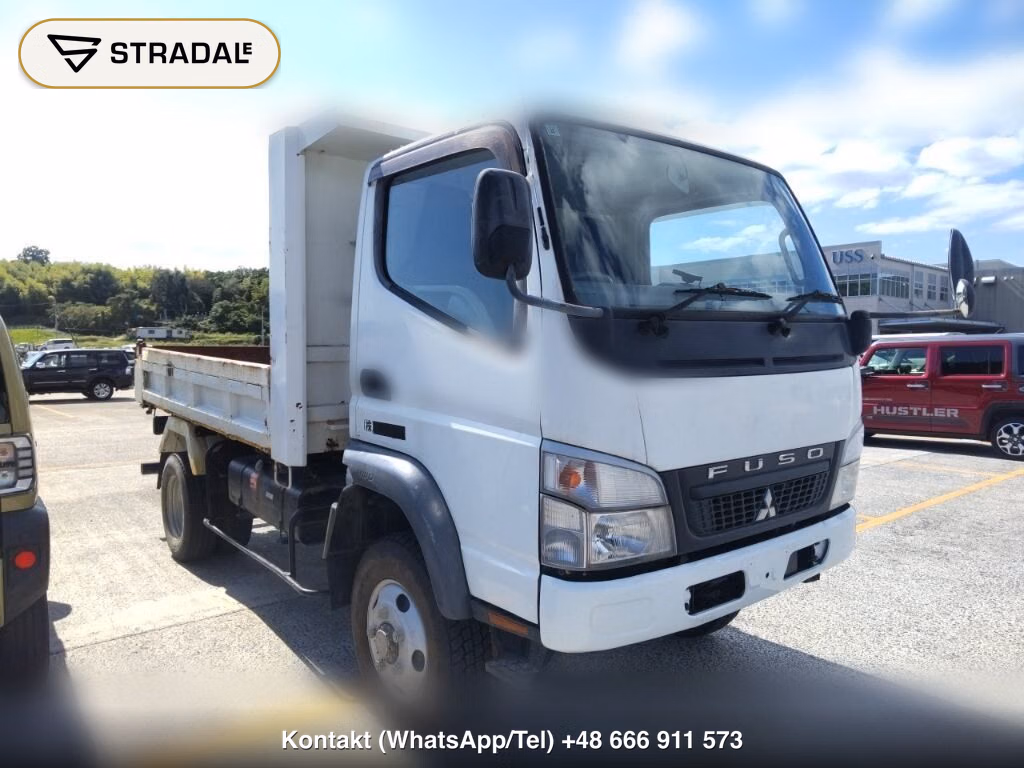 MITSUBISHI FUSO CANTER 2D 4WD DUMP 2008, aukcja z Japonii, zdjęcie 1
