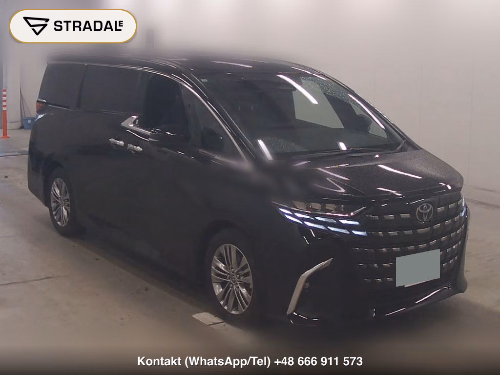 TOYOTA ALPHARD Z 2025, aukcja z Japonii, zdjęcie 1