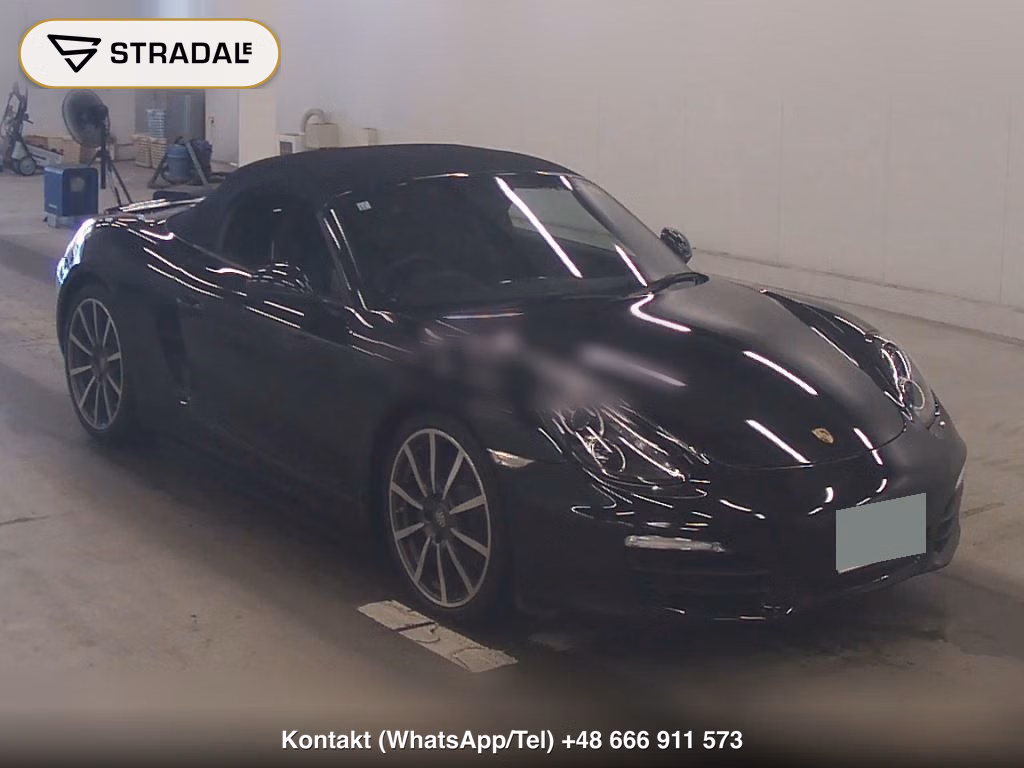 PORSCHE BOXSTER BOXSTER BLACK EDITION 2016, aukcja z Japonii, zdjęcie 1