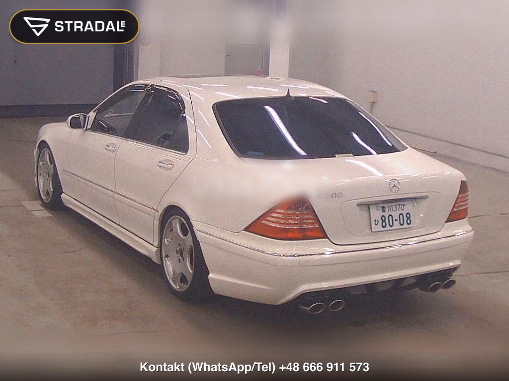 MERCEDES BENZ S-CLASS 4D S500, miniaturka 3