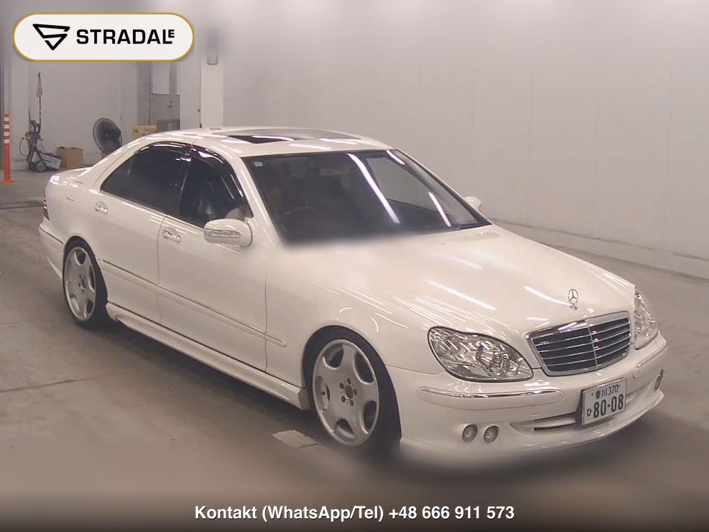 MERCEDES BENZ S-CLASS 4D S500 2004, aukcja z Japonii, zdjęcie 1