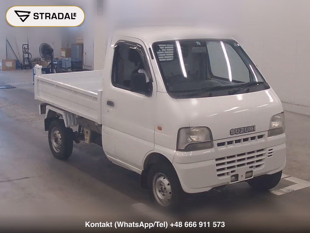 SUZUKI CARRY TRUCK 4WD DUMP 2000, aukcja z Japonii, zdjęcie 1
