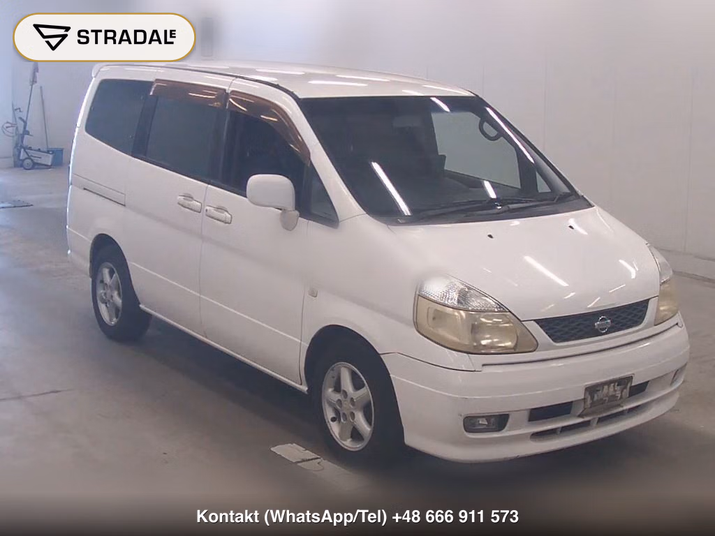 NISSAN SERENA 5D X 1999, aukcja z Japonii, zdjęcie 1