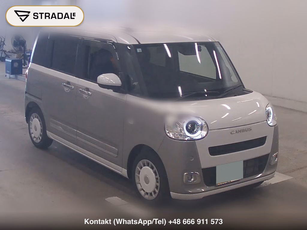 DAIHATSU MOVE CANBUS STRIPES G TURBO 2026, aukcja z Japonii, zdjęcie 1