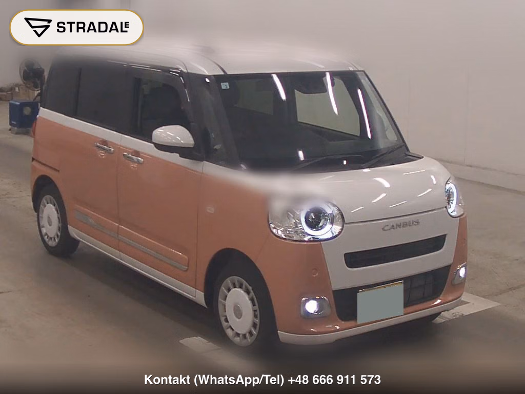 DAIHATSU MOVE CANBUS STRIPES G 2026, aukcja z Japonii, zdjęcie 1
