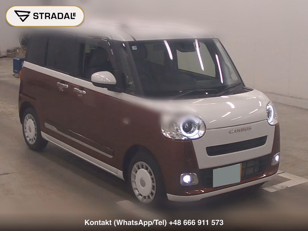 DAIHATSU MOVE CANBUS STRIPES G 2025, aukcja z Japonii, zdjęcie 1