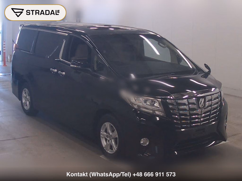 TOYOTA ALPHARD 2.5X 2017, aukcja z Japonii, zdjęcie 1