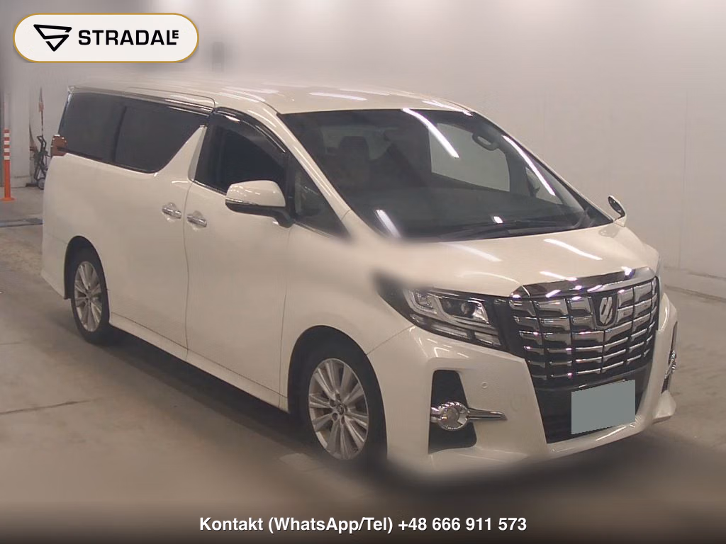 TOYOTA ALPHARD 2.5S A PACKAGE 2016, aukcja z Japonii, zdjęcie 1