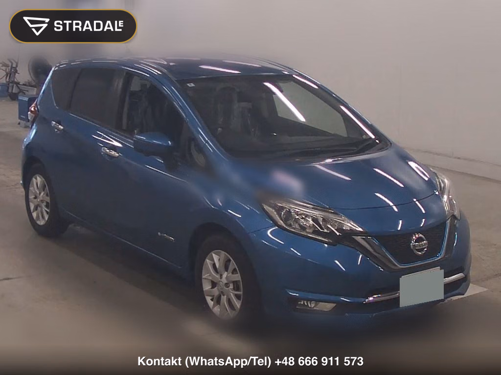 NISSAN NOTE E-POWER MEDALIST 2018, aukcja z Japonii, zdjęcie 1