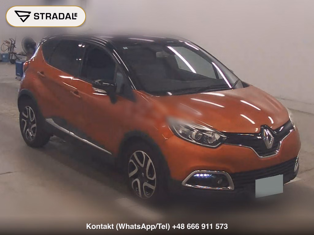 RENAULT CAPTUR INTENSE 2016, aukcja z Japonii, zdjęcie 1