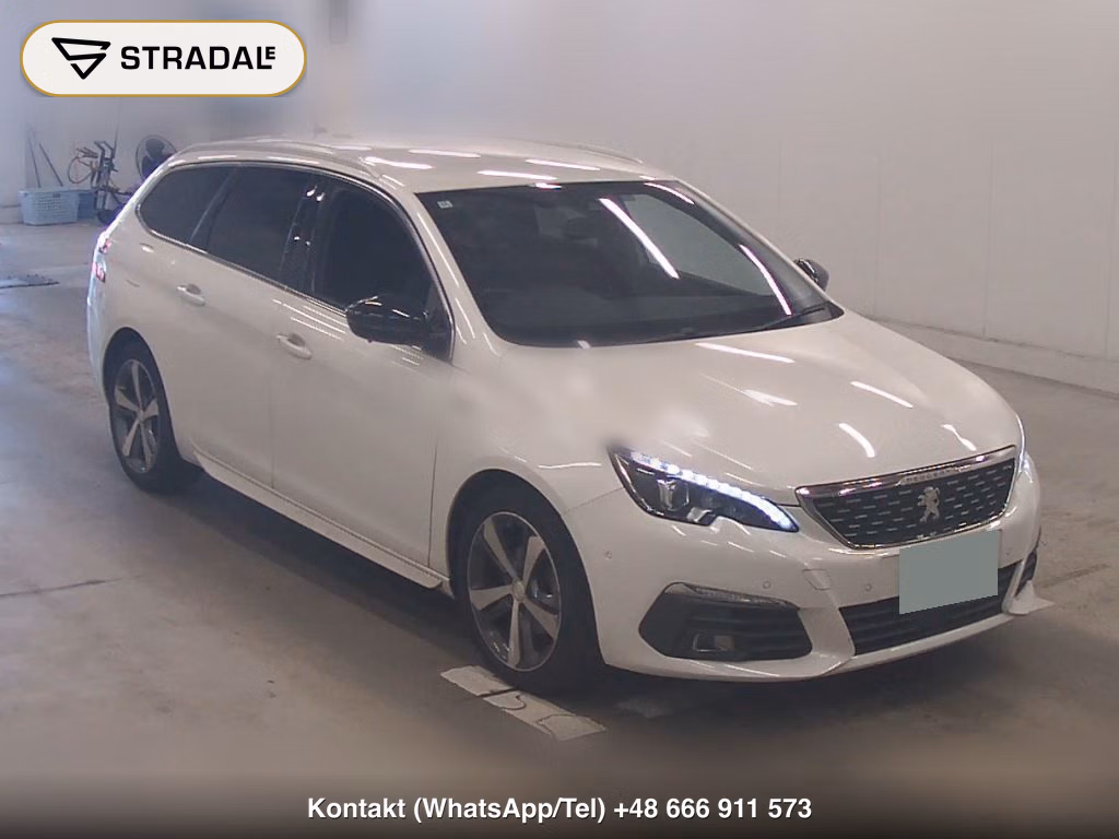 PEUGEOT 308 WG SW GT LINE BLUE HDI 2018, aukcja z Japonii, zdjęcie 1