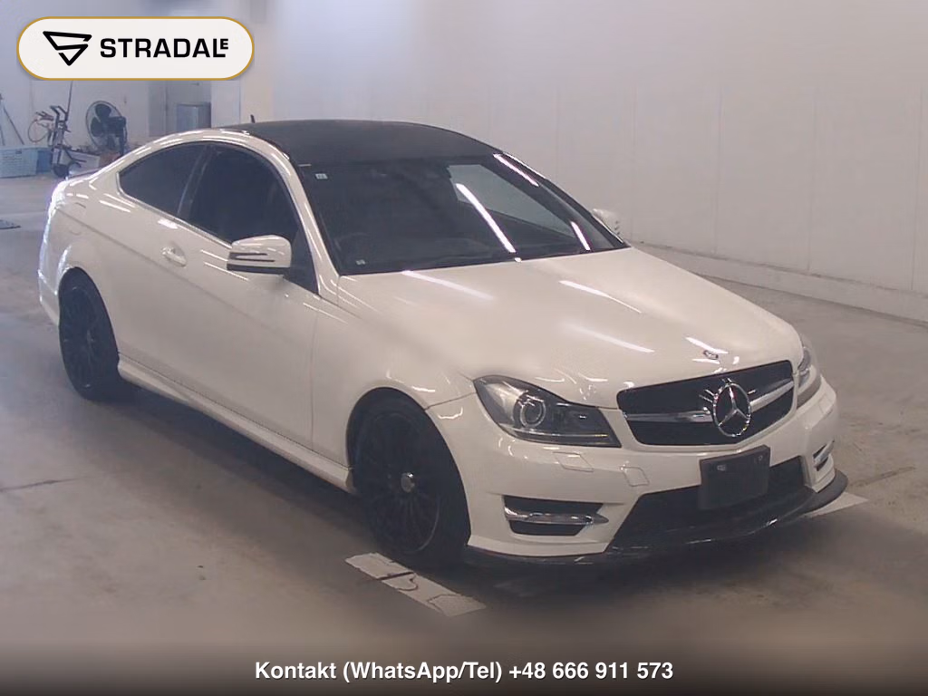 MERCEDES BENZ C-CLASS CP C180 BLUEEFFICIENCY COUPE 2012, aukcja z Japonii, zdjęcie 1