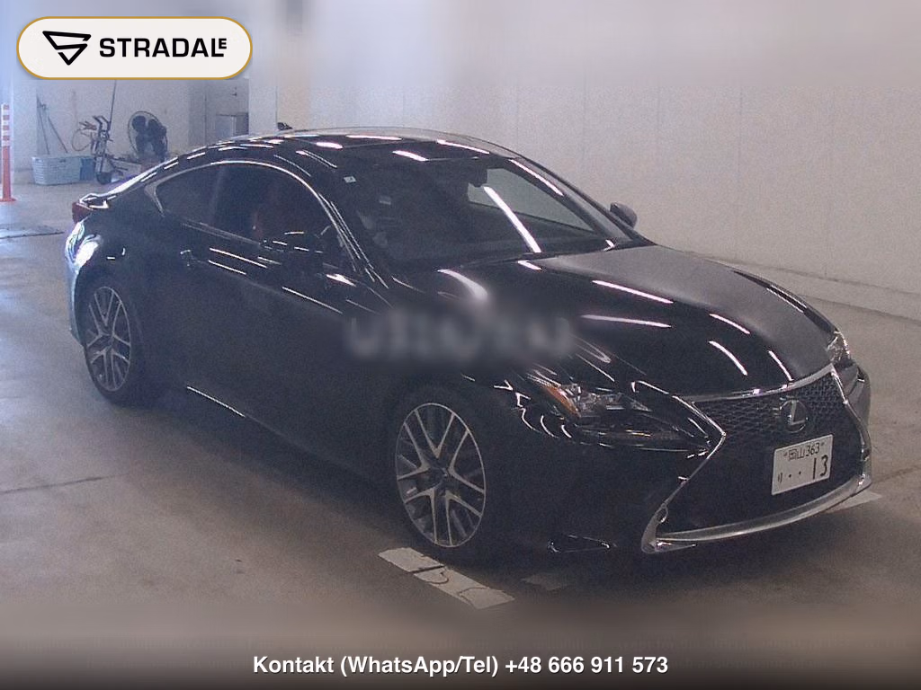 LEXUS RC RC350 F SPORT 2015, aukcja z Japonii, zdjęcie 1