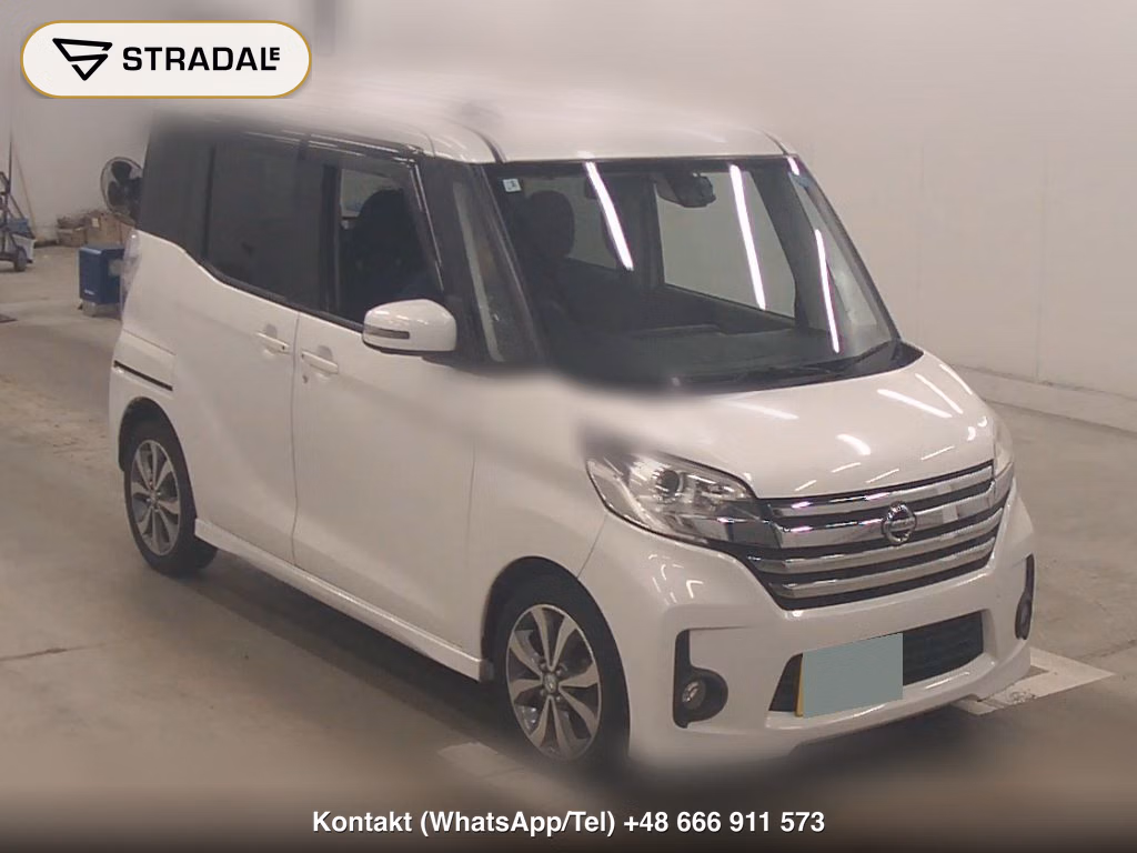 NISSAN DAYZ ROOX 4WD HIGHWAY STAR TURBO 2015, aukcja z Japonii, zdjęcie 1