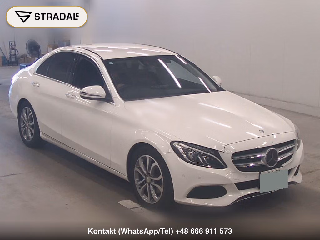 MERCEDES BENZ C-CLASS 4D C220D AVANTGARDE 2016, aukcja z Japonii, zdjęcie 1