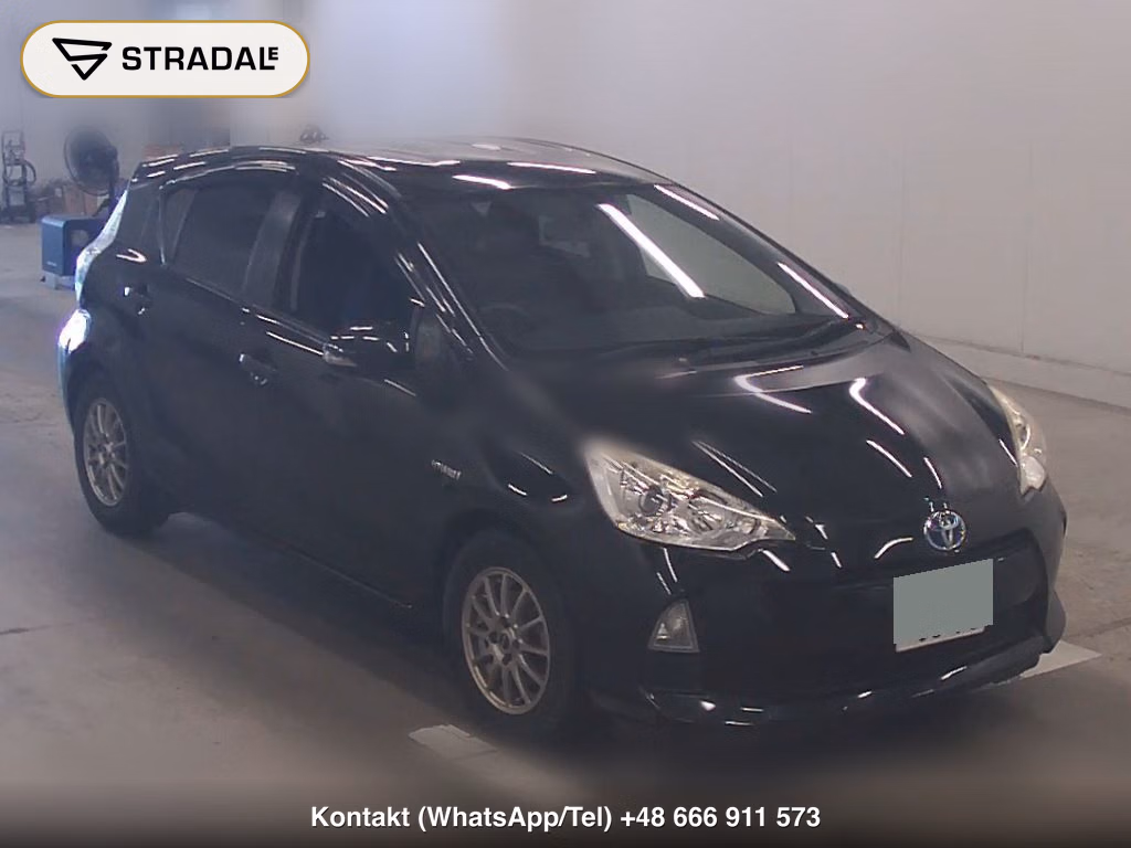 TOYOTA AQUA G BLACK SOFT LEATHER SELECTION 2014, aukcja z Japonii, zdjęcie 1