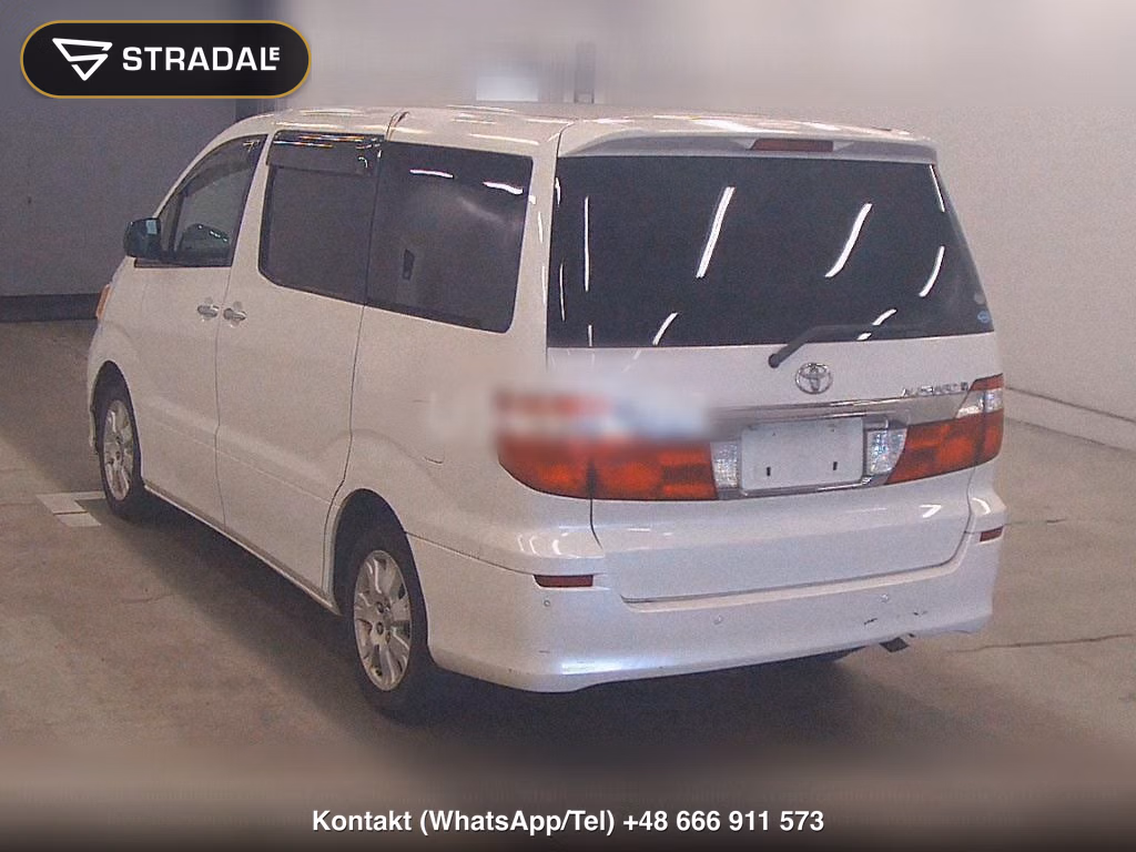 TOYOTA ALPHARD V MX TRESOR ALCANTARA VERSION, miniaturka 3