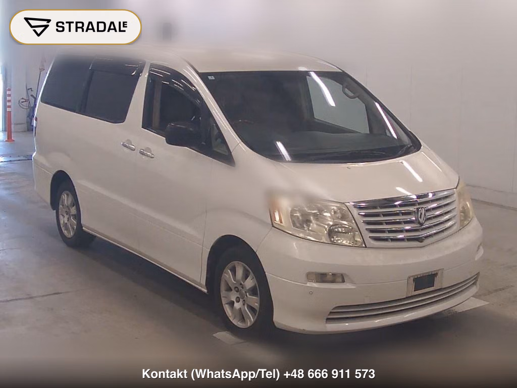 TOYOTA ALPHARD V MX TRESOR ALCANTARA VERSION 2005, aukcja z Japonii, zdjęcie 1