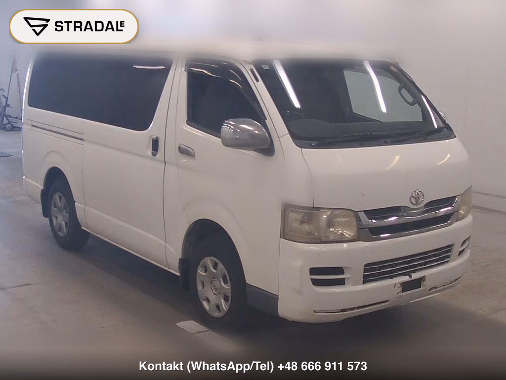 TOYOTA HIACE VAN 5D DX 2006, aukcja z Japonii, zdjęcie 1
