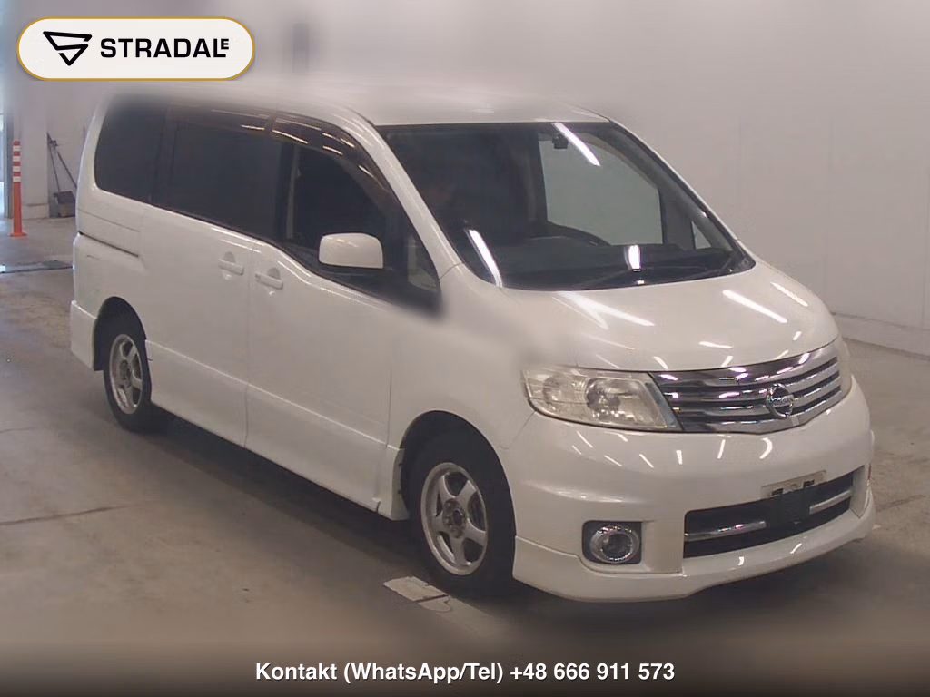 NISSAN SERENA 5D HIGHWAY STAR 2007, aukcja z Japonii, zdjęcie 1